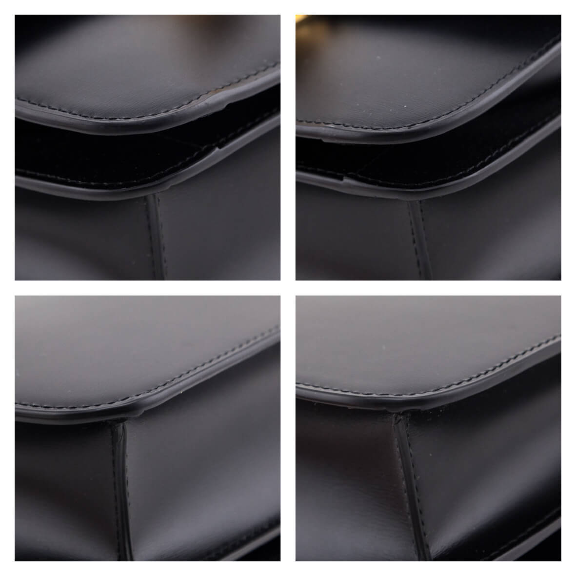 Celine Black Box Calfskin Teen Classic Box Flap Bag