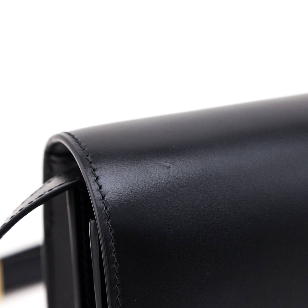 Celine Black Box Calfskin Teen Classic Box Flap Bag
