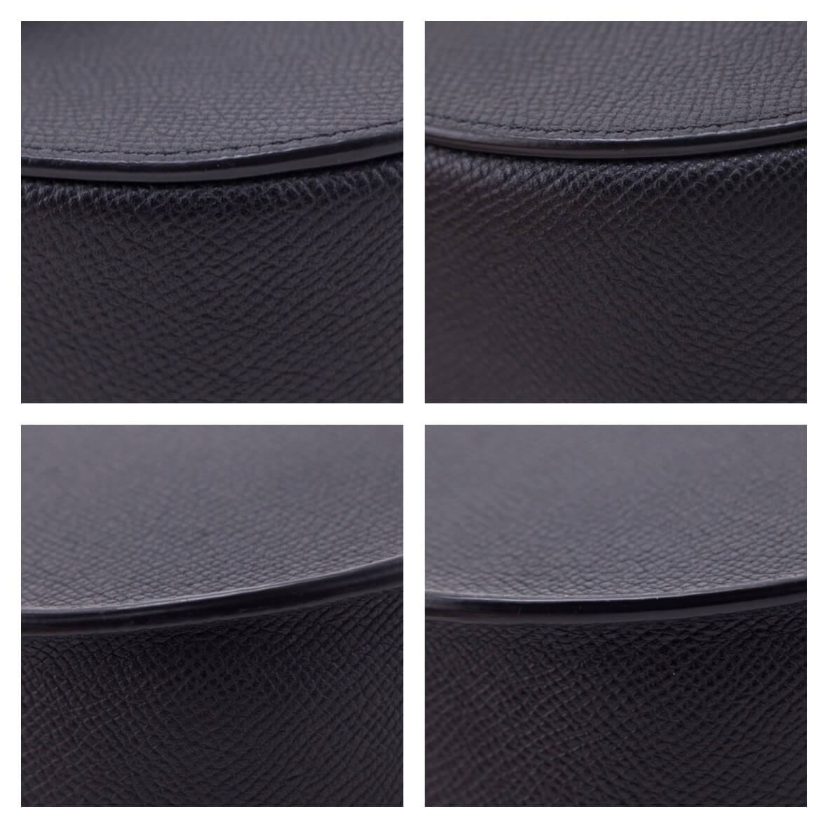 Celine Black Grained Calfskin Medium Trotteur Bag