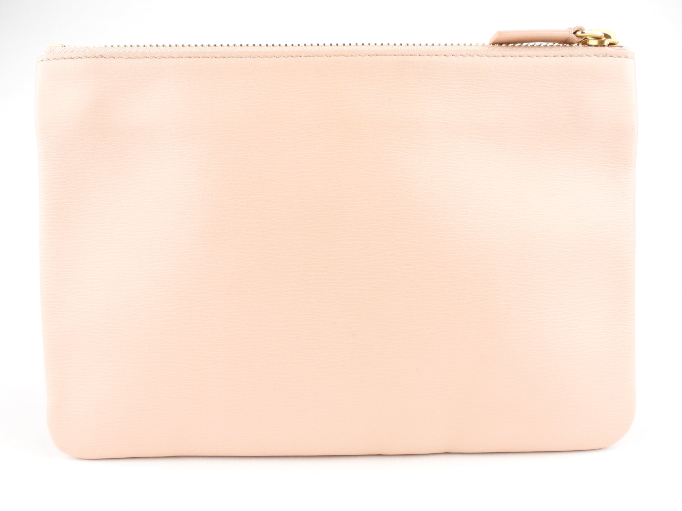 Celine Blush Pink Leather Trio Shoulder Bag