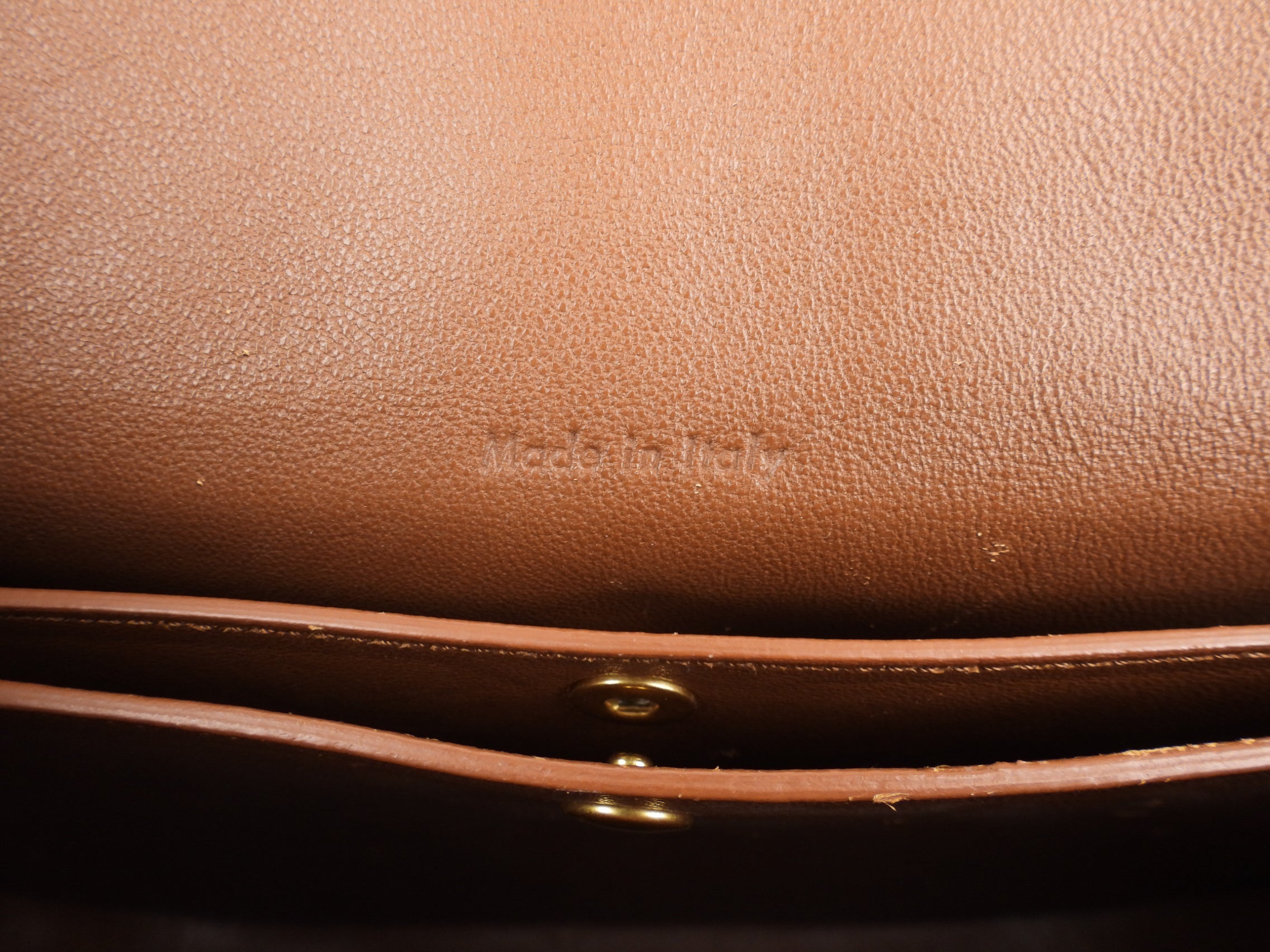 Celine Brown Smooth Leather Medium Trotteur Crossbody Shoulder Bag
