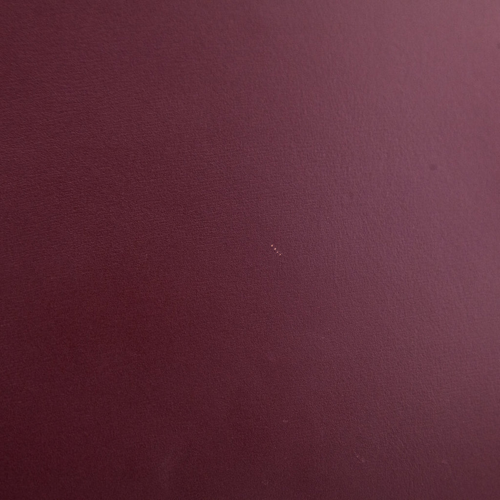 Celine Burgundy Box Calfskin Medium Classic Box Flap