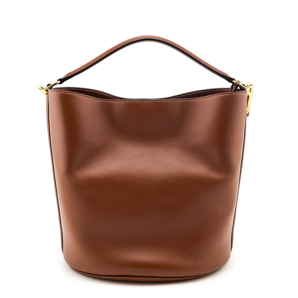 Celine Tan Smooth Calfskin Bucket 16 Bag