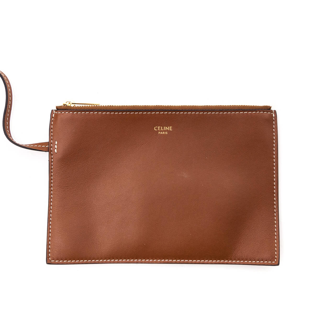 Celine Tan Smooth Calfskin Bucket 16 Bag