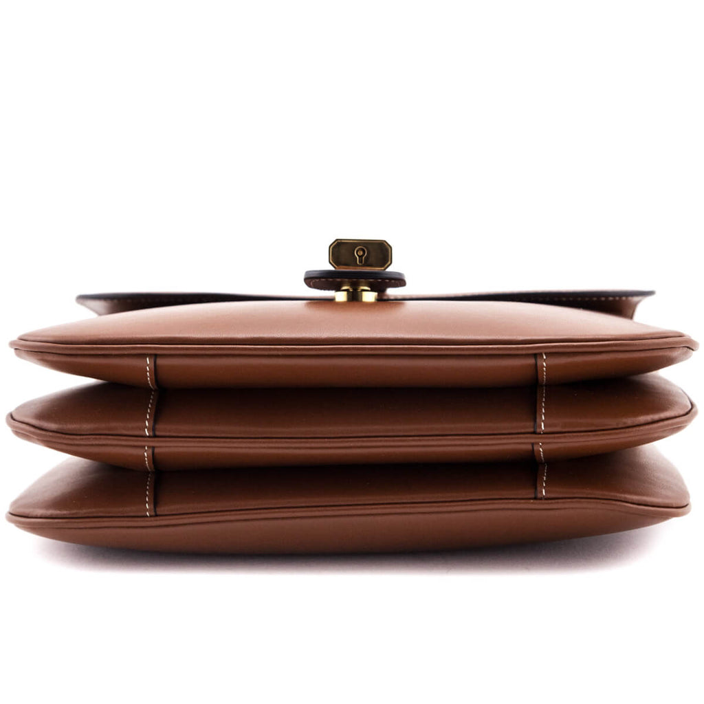 Celine Tan Smooth Calfskin Medium Tabou Bag