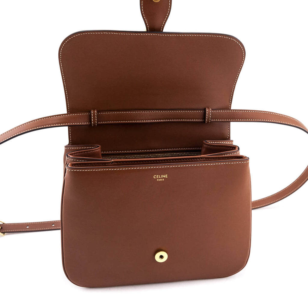 Celine Tan Smooth Calfskin Medium Tabou Bag