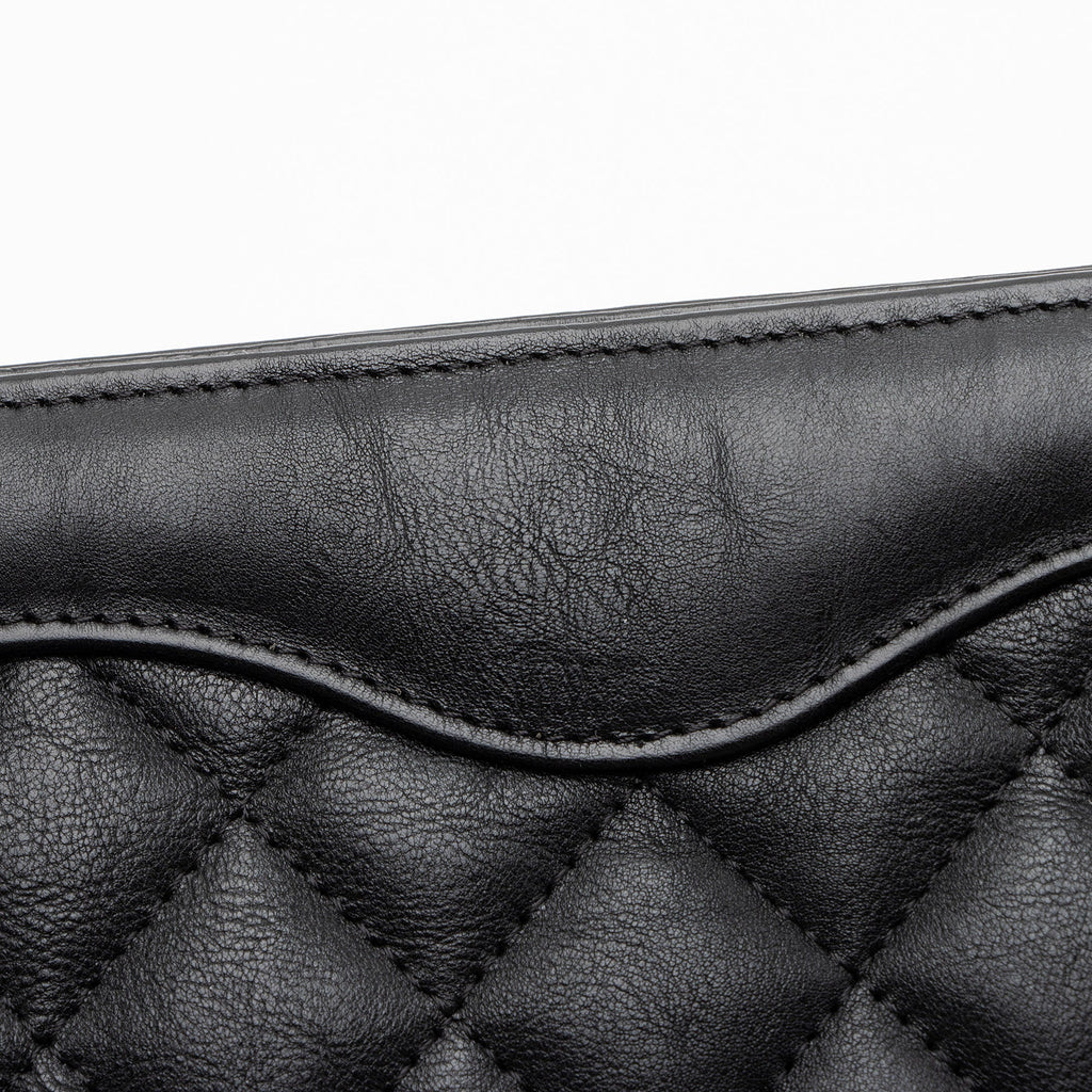 Chanel Aged Calfskin CC Frame Clutch