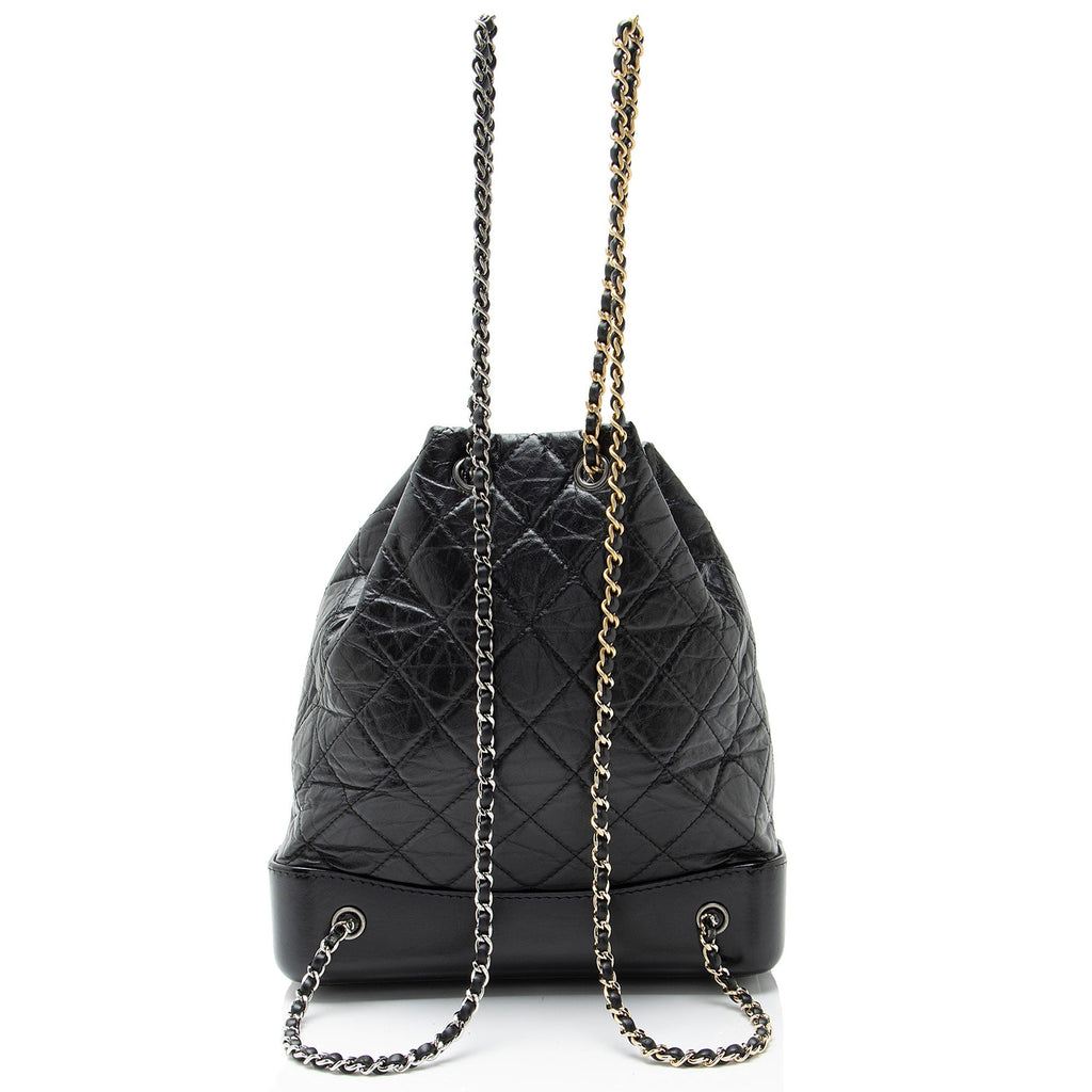 Chanel Aged Calfskin Gabrielle Backpack