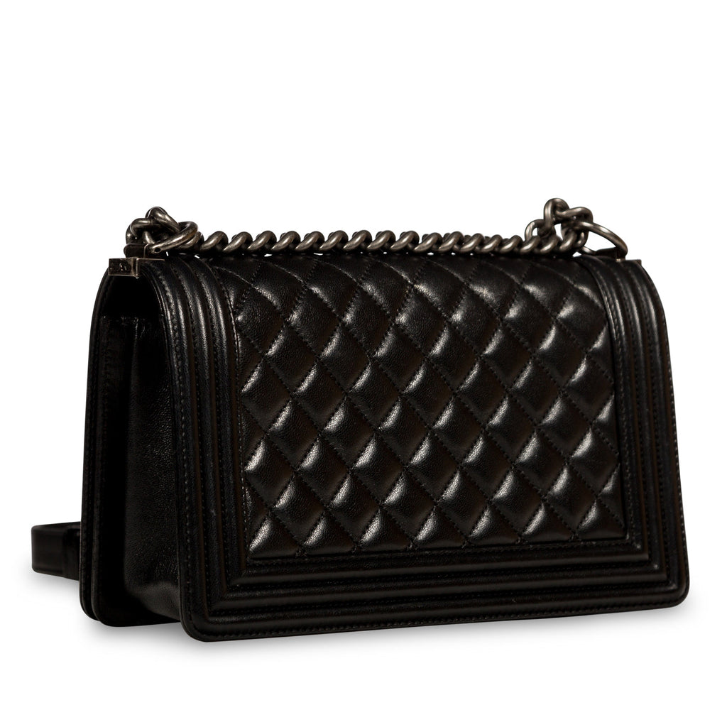 Chanel Boy Bag - Old Medium - Lambskin