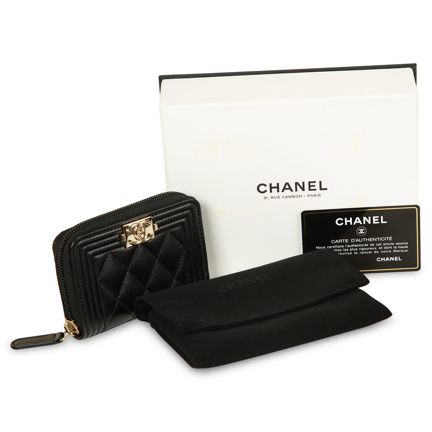 Chanel Boy Coin Purse