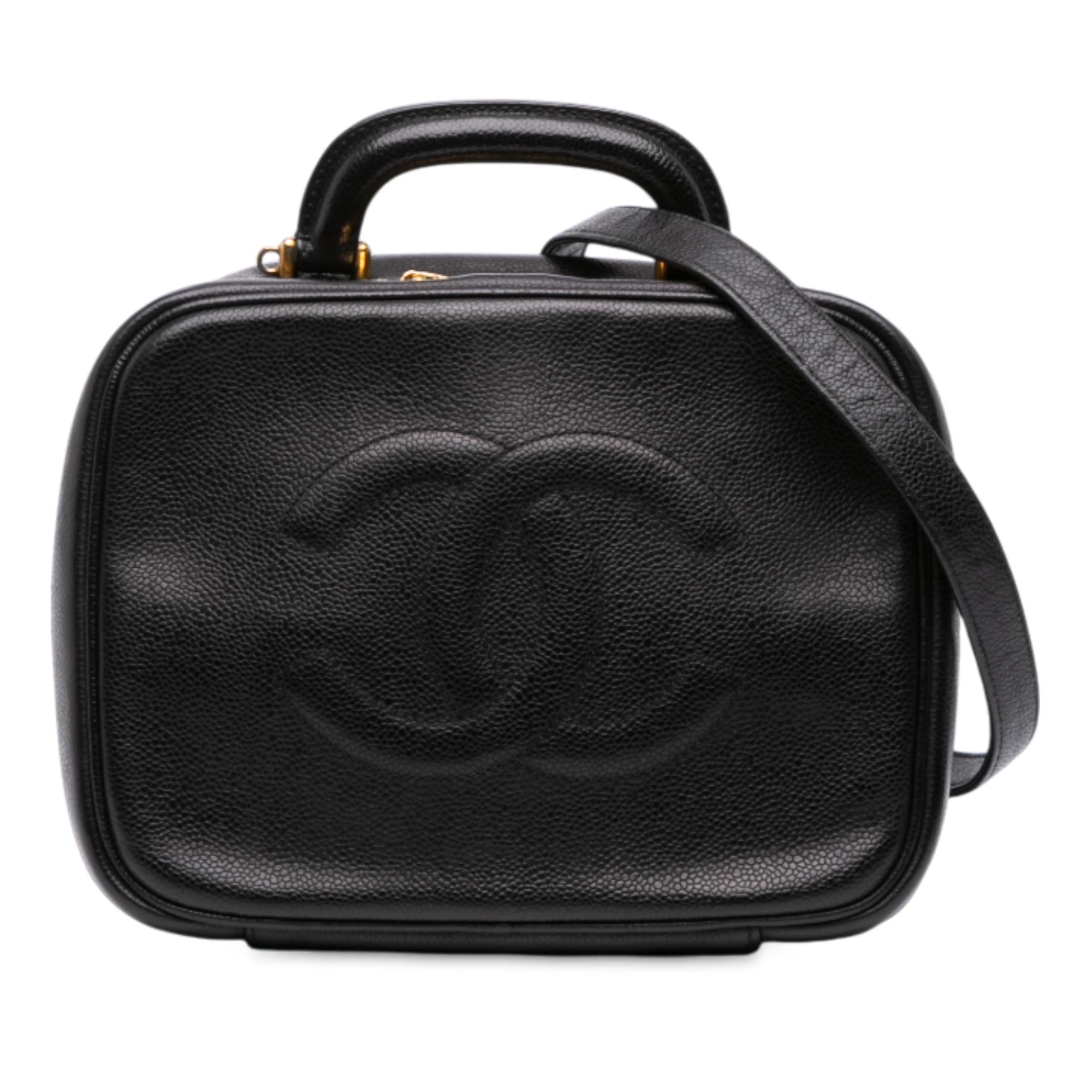 Chanel CC Caviar Vanity Case