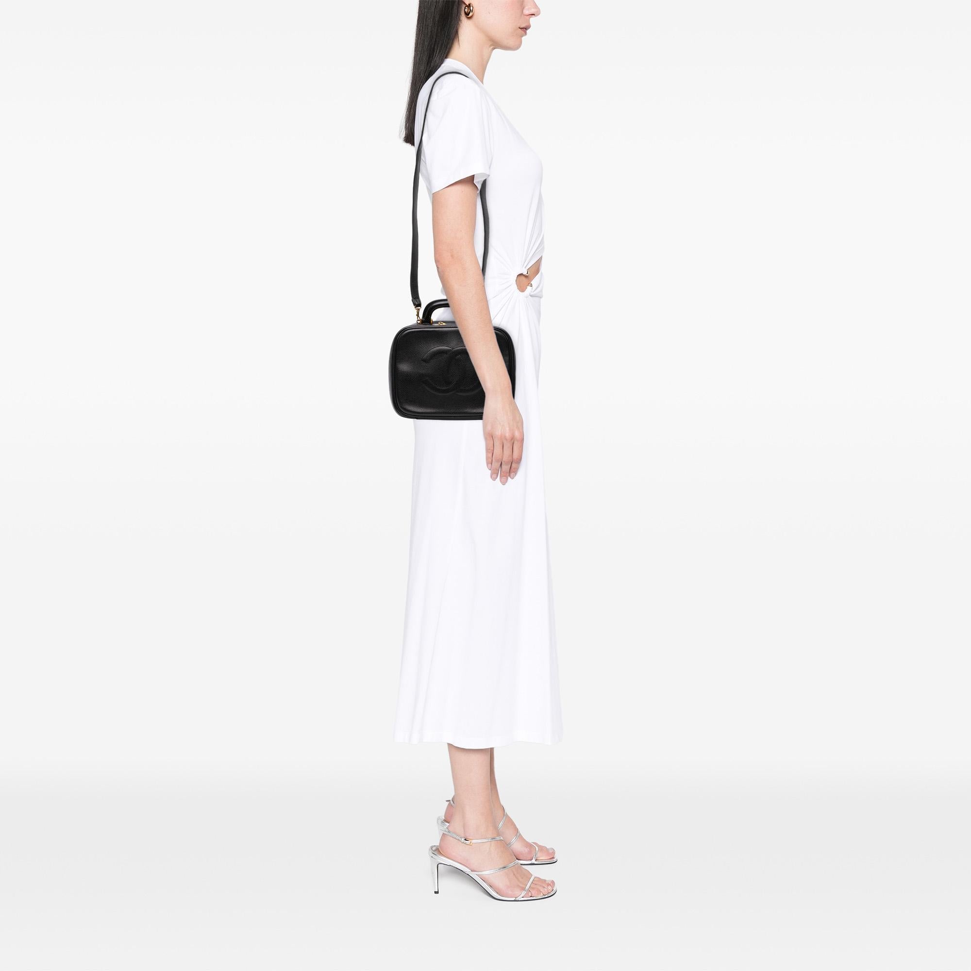 Chanel CC Caviar Vanity Case