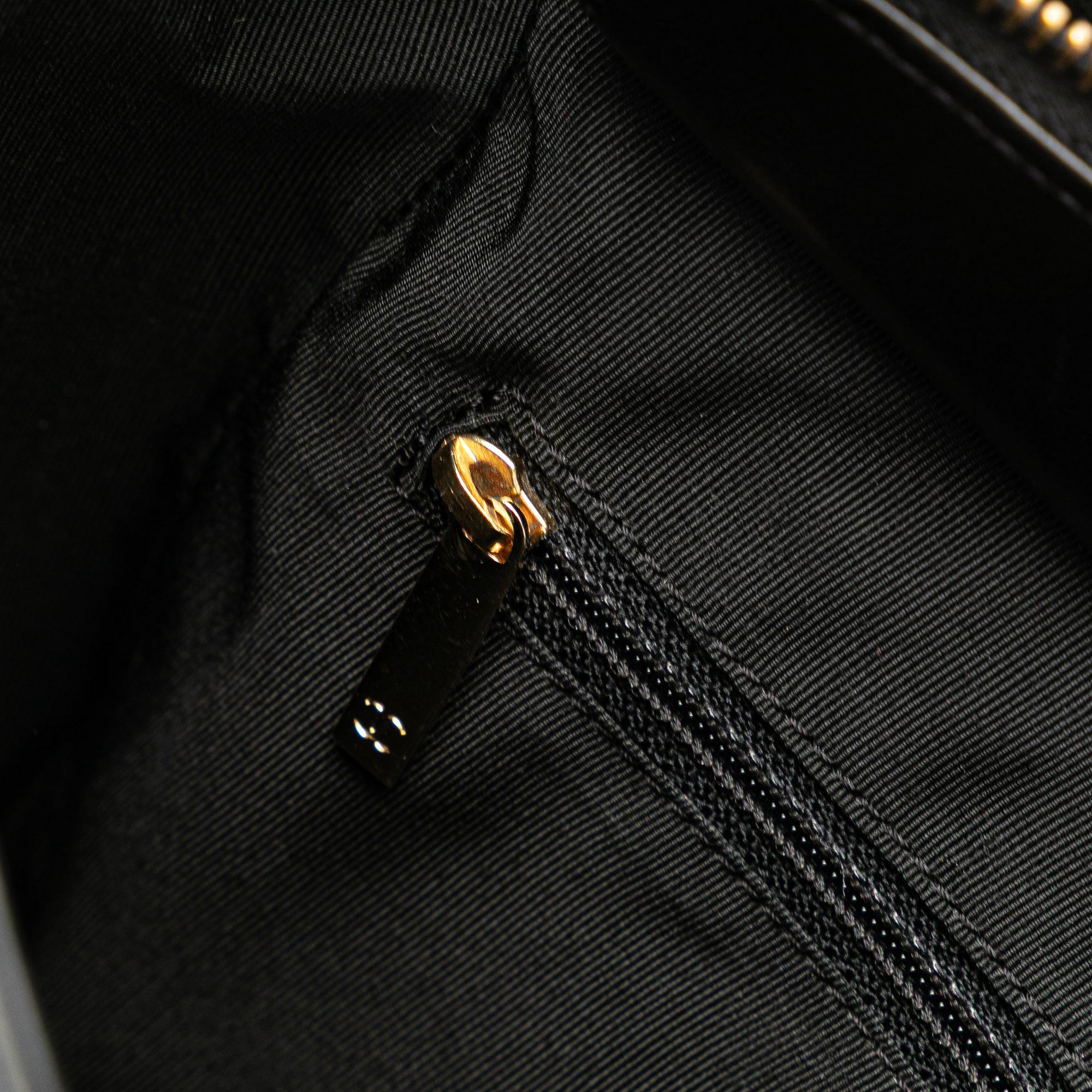 Chanel CC Chocolate Bar Lambskin Tote