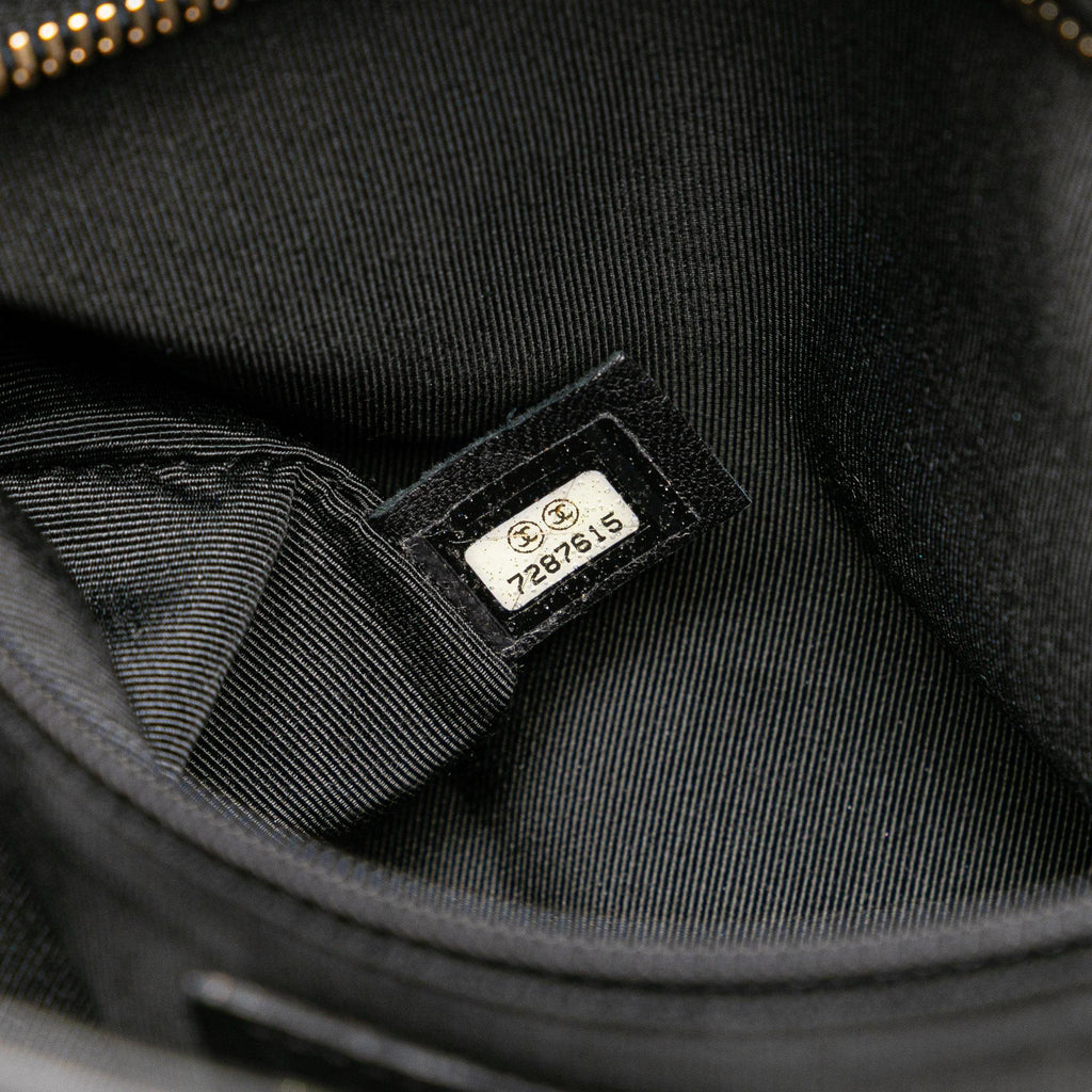 Chanel CC Chocolate Bar Lambskin Tote
