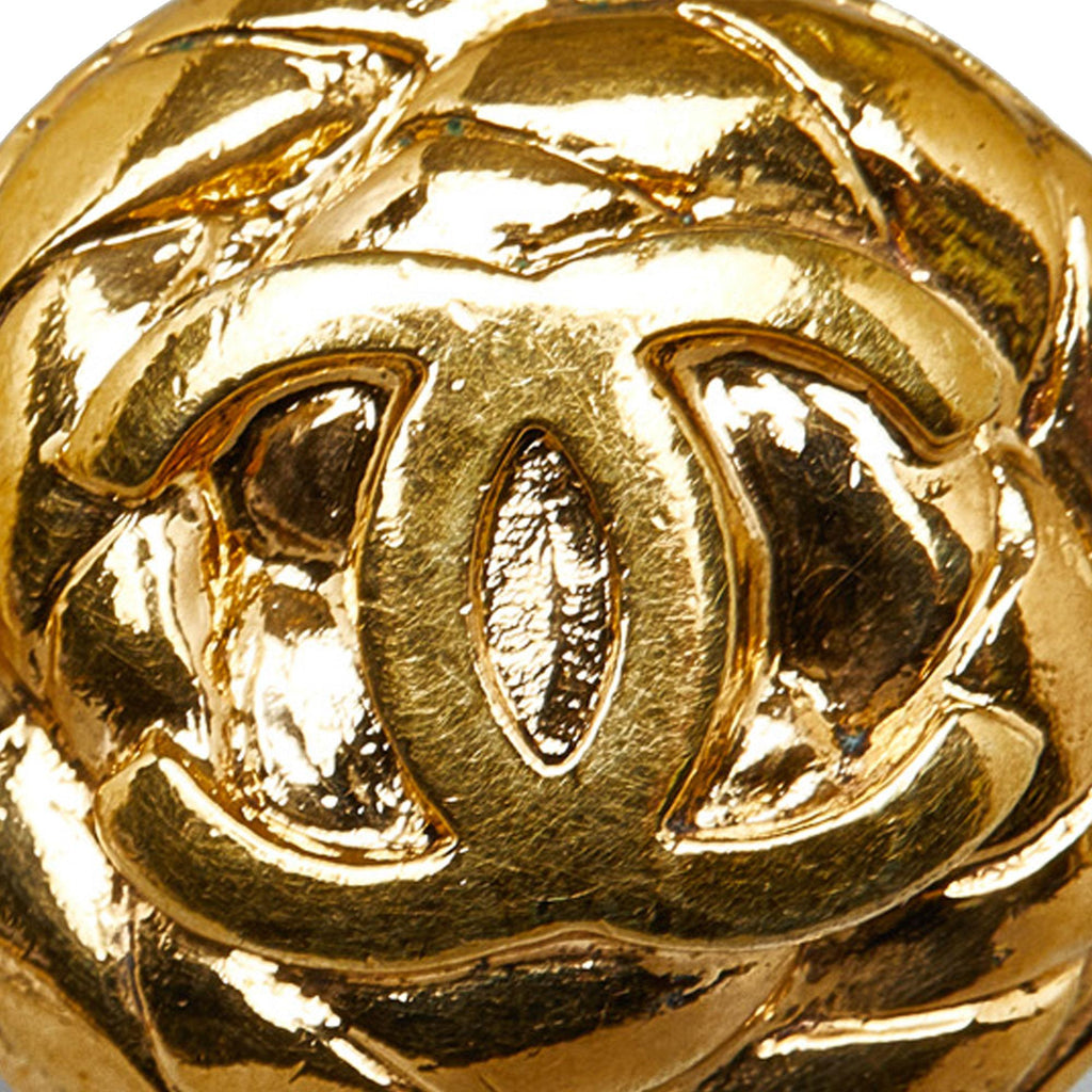 Chanel CC Clip On Earrings (SHG-AP7MaK)