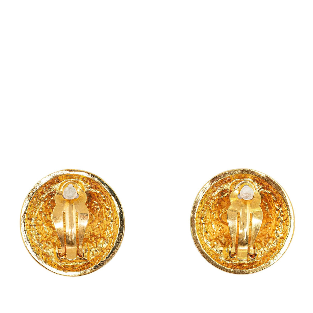 Chanel CC Clip On Earrings (SHG-XMB1na)