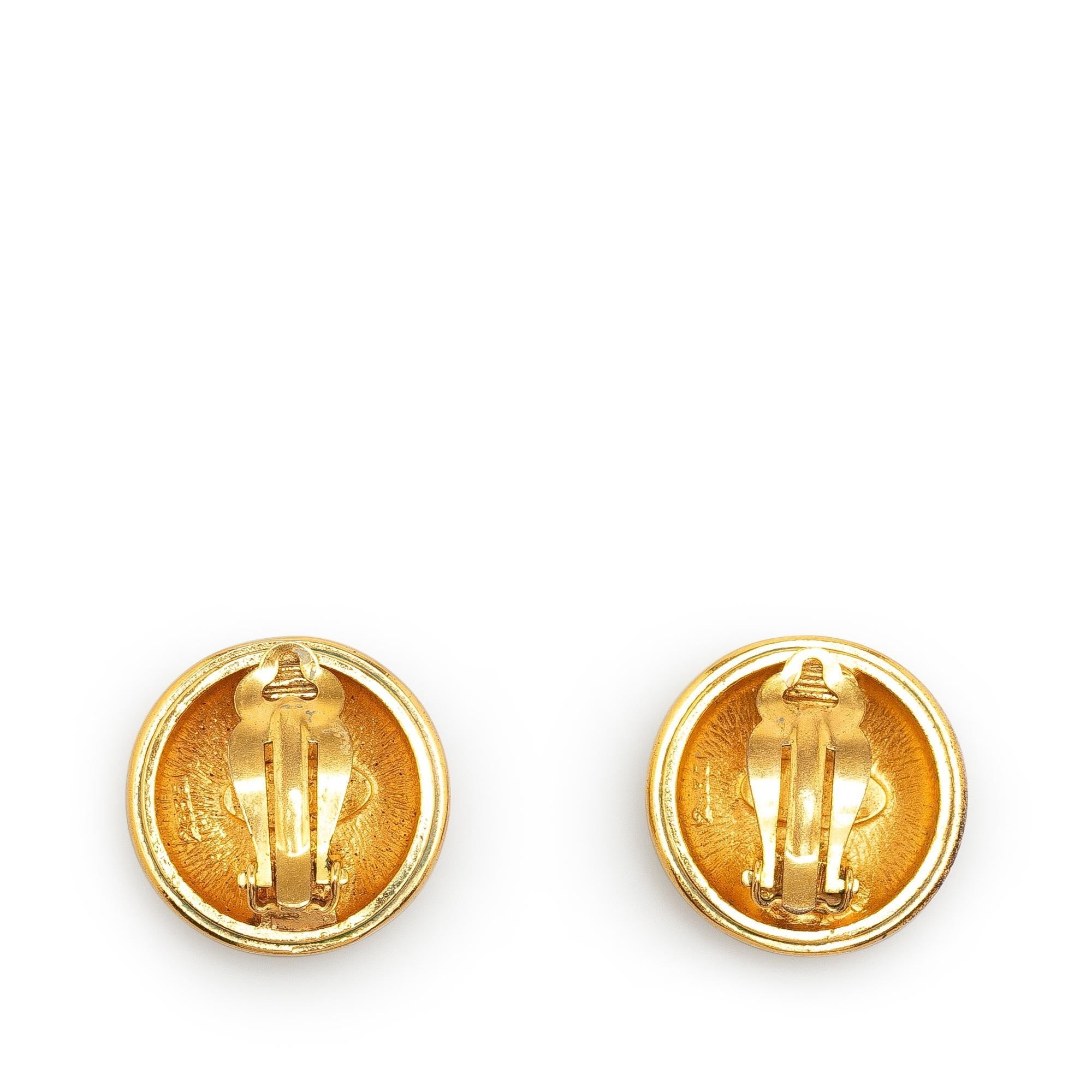 Chanel CC Clip on Earrings (SHG-p1SALe)