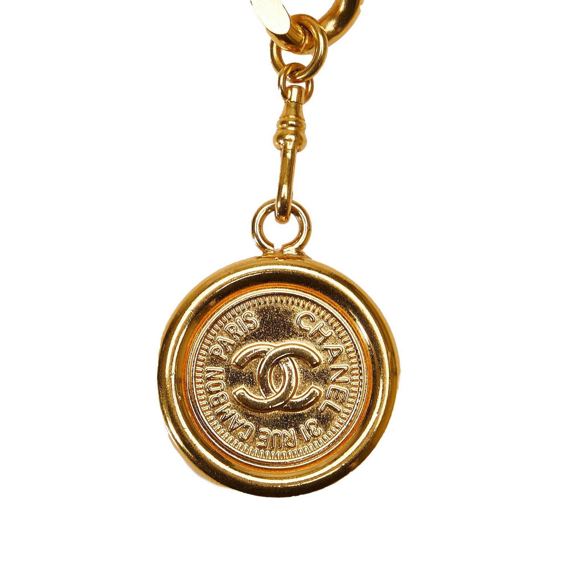 Chanel CC Medallion Chain-Link Belt - 33 / 83.00 (SHG-L9TfyP)
