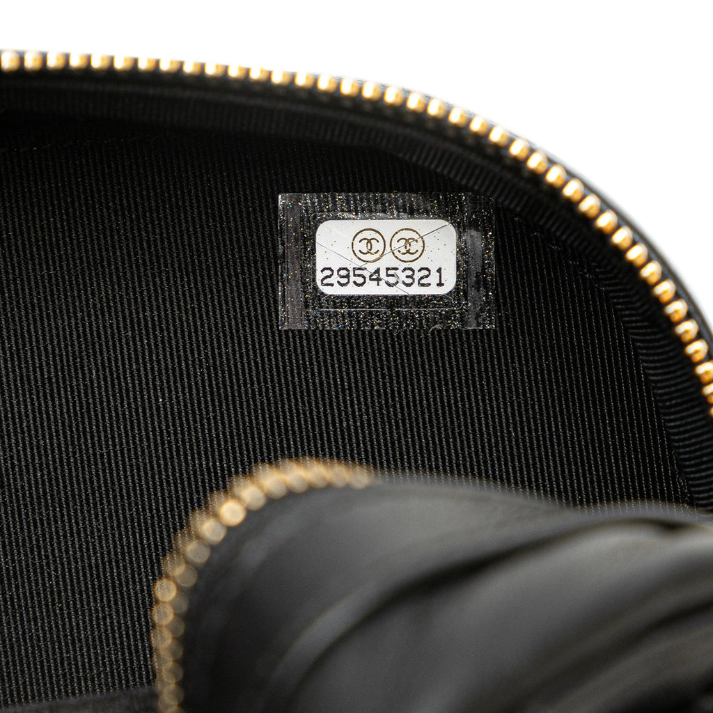 Chanel CC Quilted Lambskin Octagon Camera Case