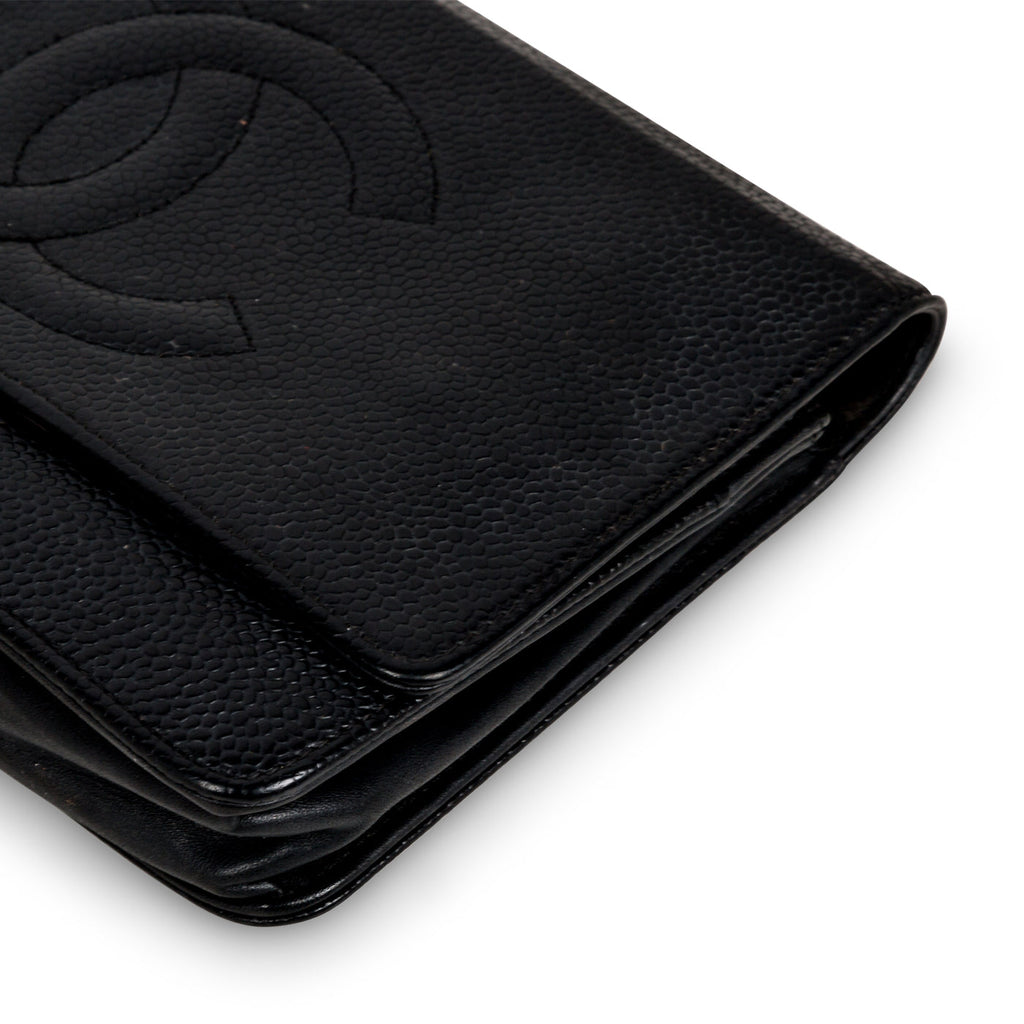 Chanel Classic CC Wallet on Chain