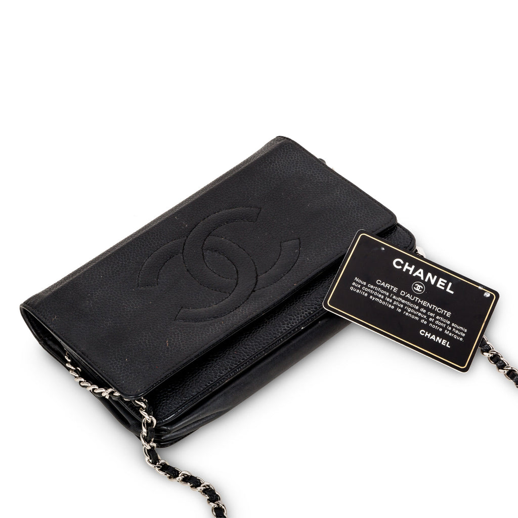 Chanel Classic CC Wallet on Chain
