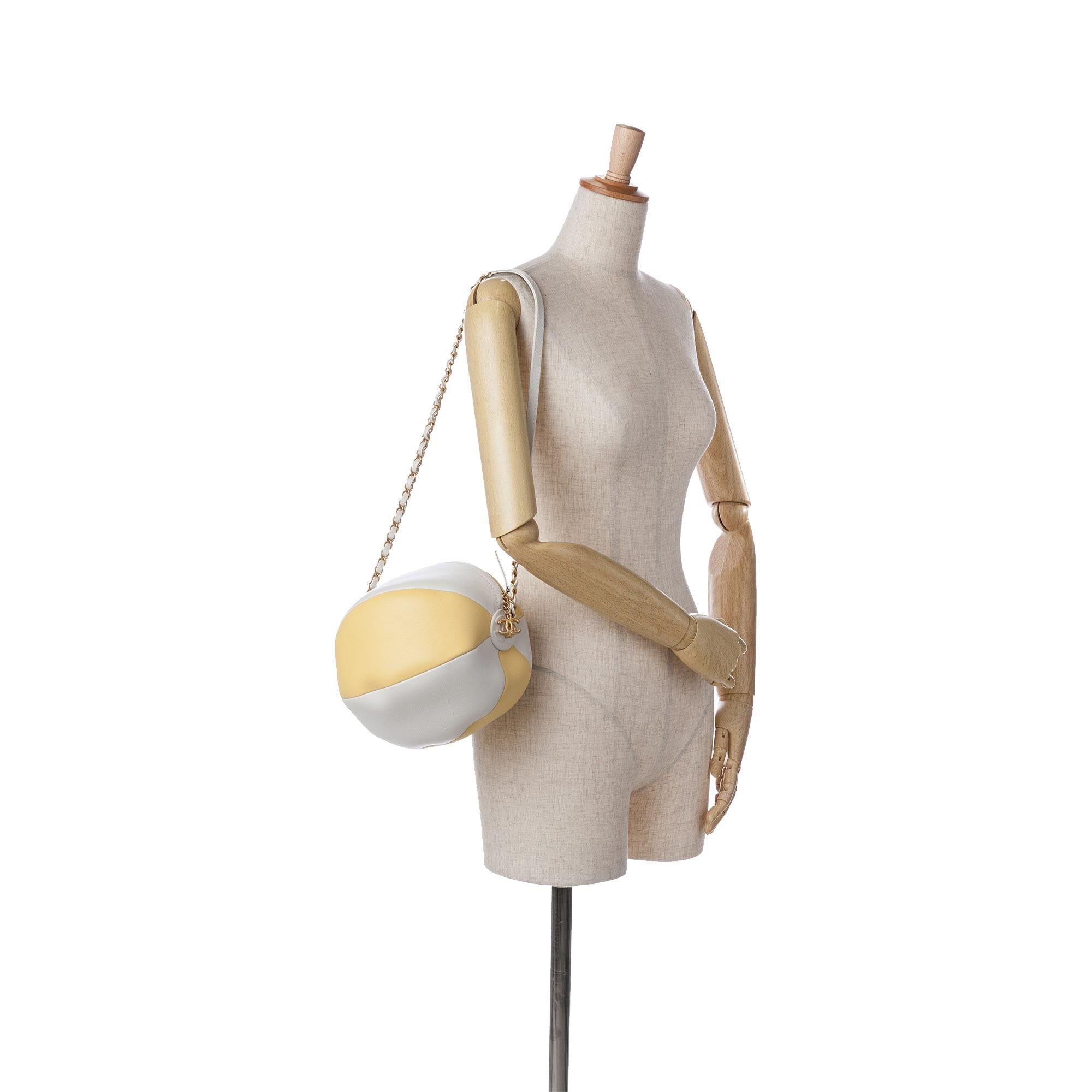 Chanel Calfskin Coco Beach Ball Bag