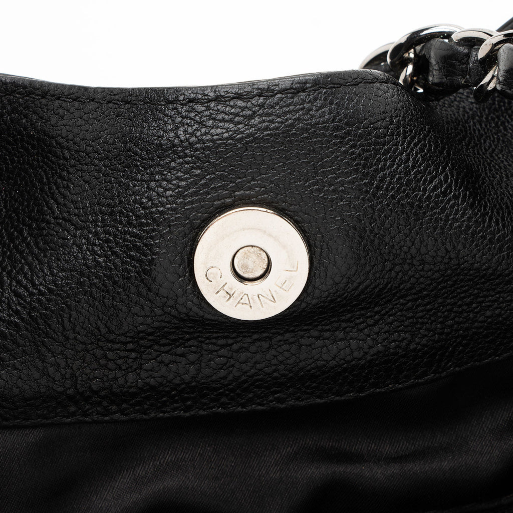 Chanel Calfskin Petit Cocos Cabas Shopper Tote