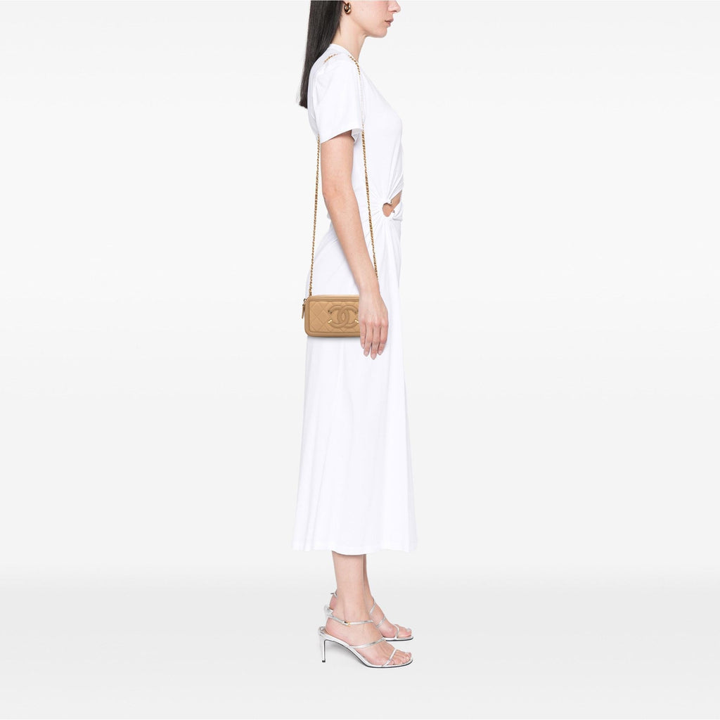 Chanel Caviar CC Filigree Crossbody