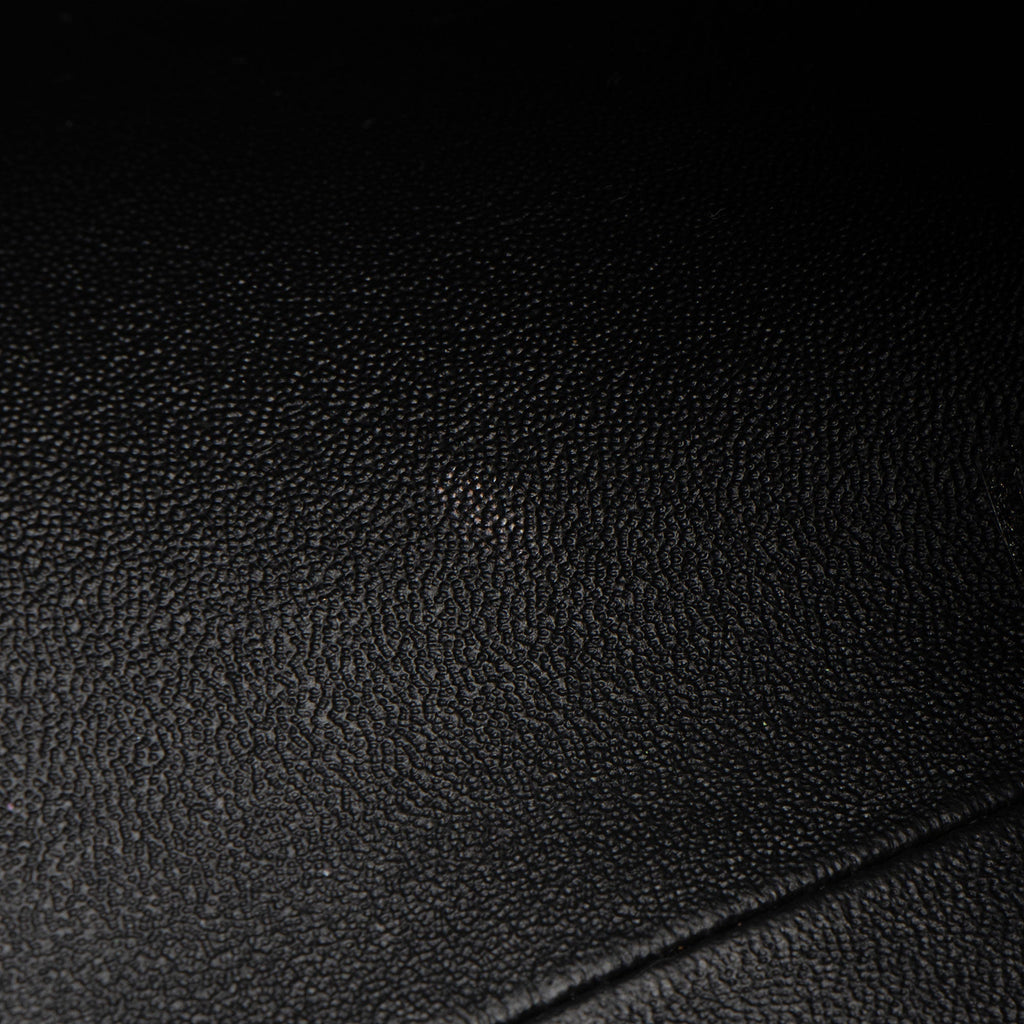 Chanel Caviar Leather CC Frame Clutch (SHF-sS7xNc)