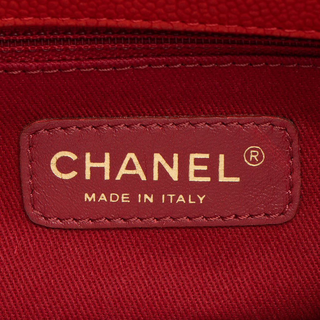 Chanel Caviar Leather Chic Quilt Flap Bag
