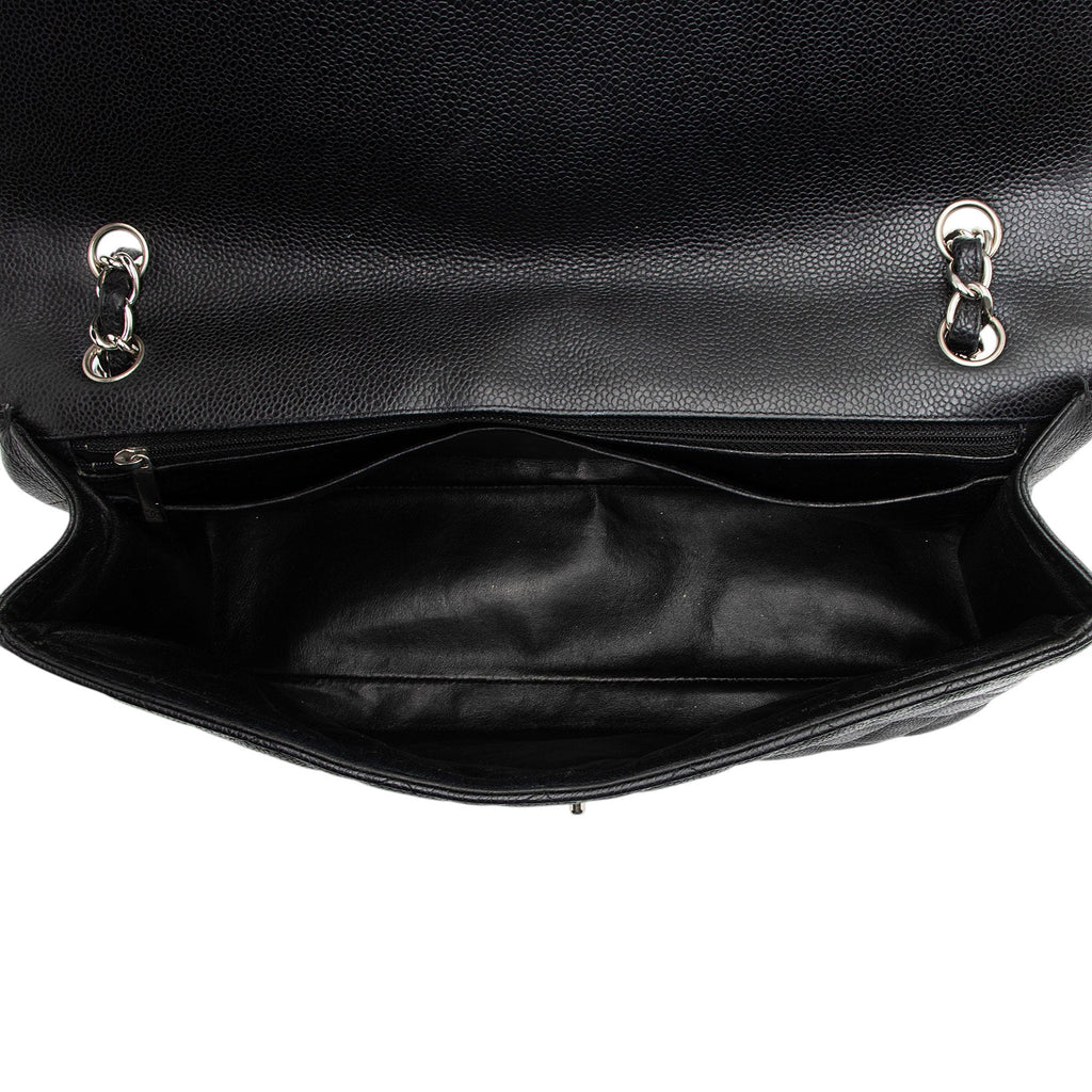 Chanel Caviar Leather Classic Maxi Single Flap Bag