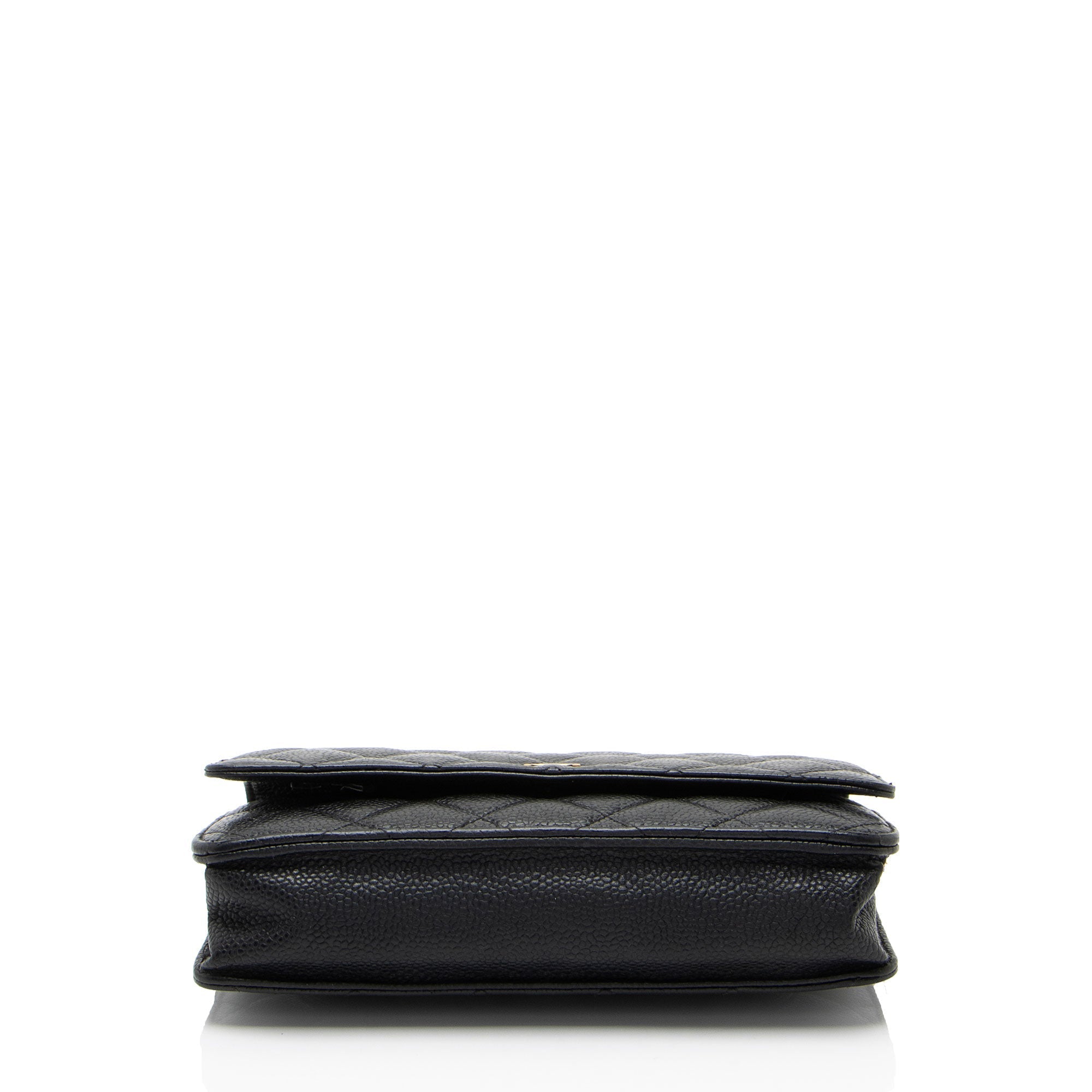 Chanel Caviar Leather Classic Wallet on Chain - FINAL SALE