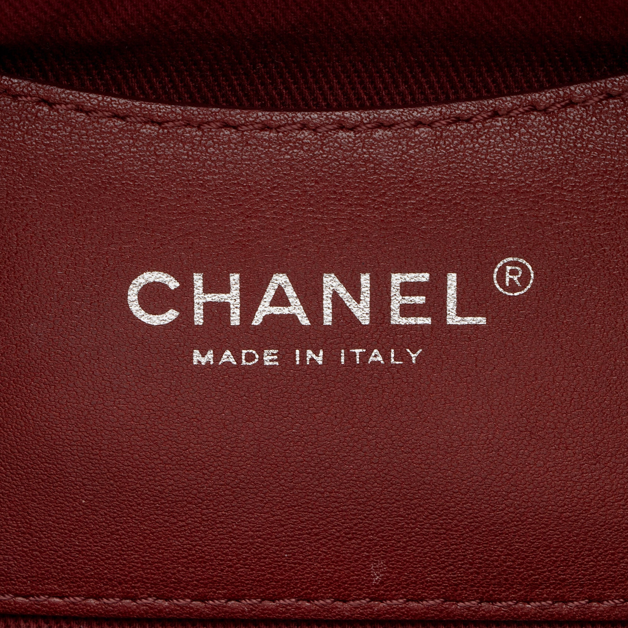 Chanel Caviar Leather Just Mademoiselle Bowler Bag
