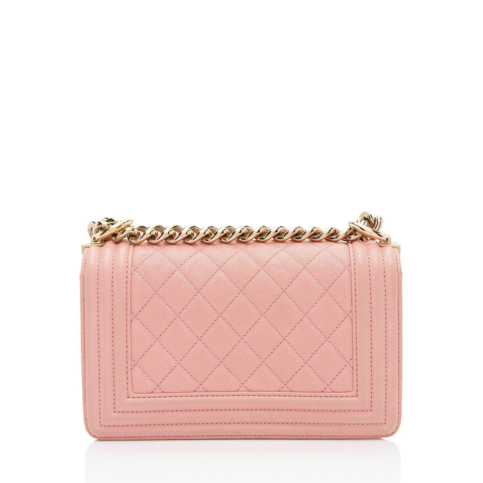 Chanel Caviar Leather Small Boy Bag