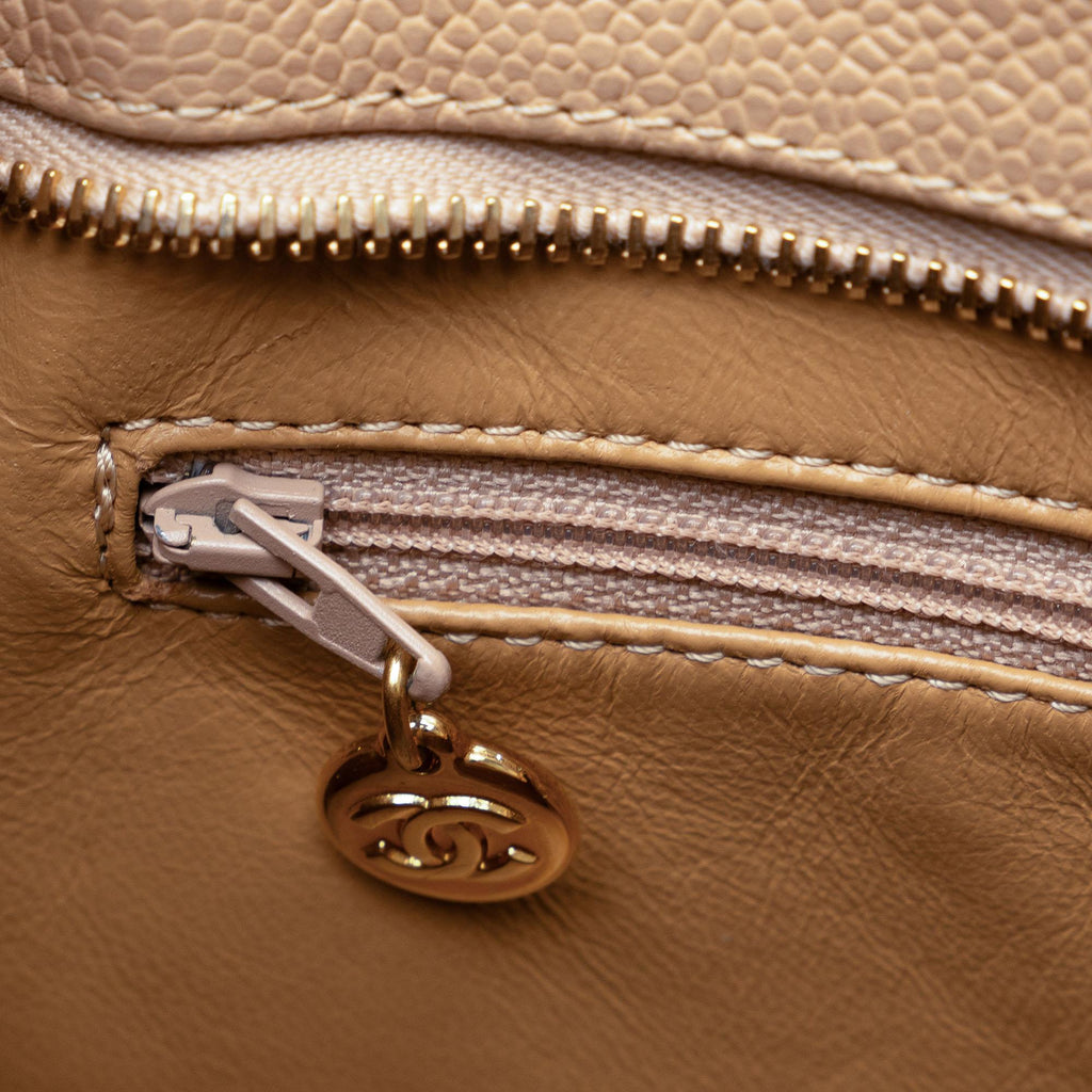 Chanel Caviar Medallion Tote