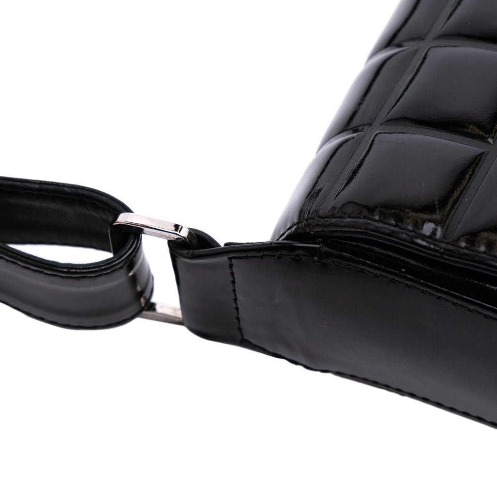Chanel Chocolate Bar Patent Flap