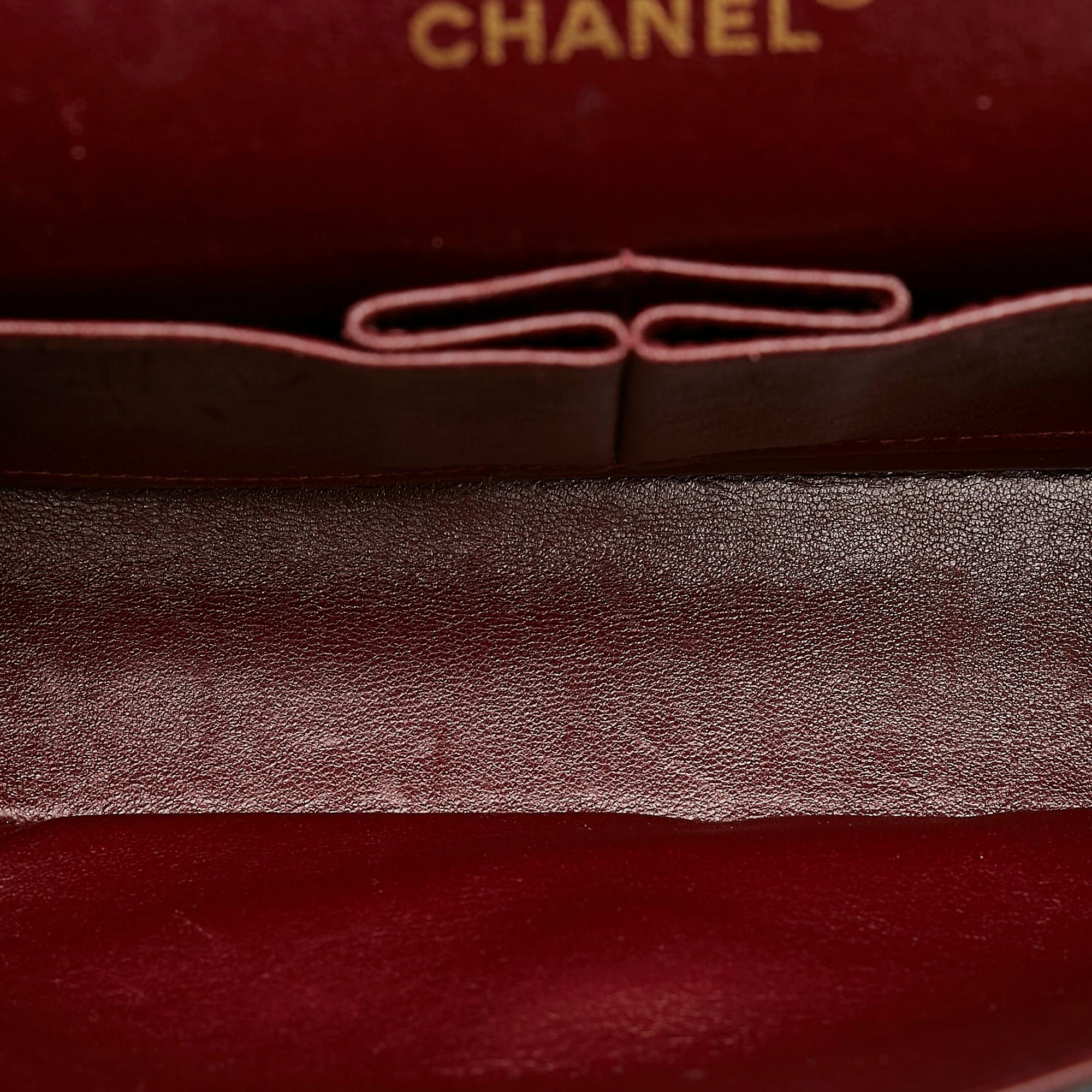 Chanel Classic Medium Lambskin Double Flap Bag (SHG-35313)