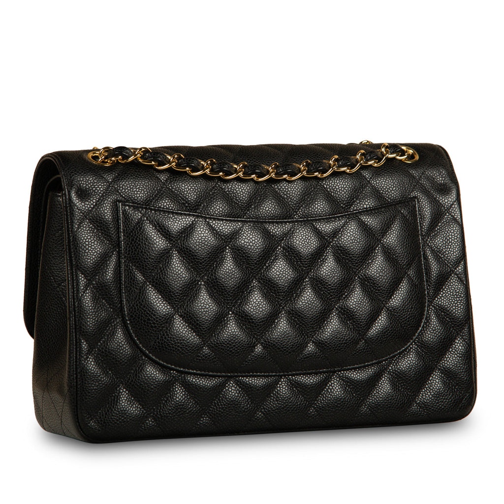 Chanel Classic Flap Bag - Jumbo - Caviar