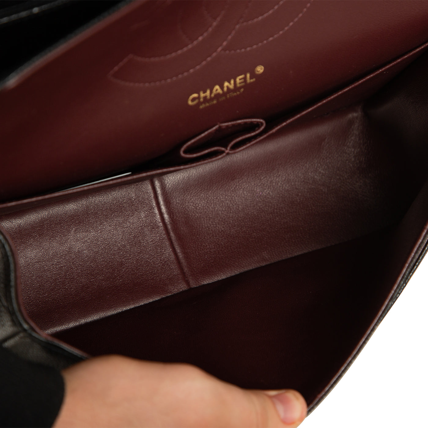 Chanel Classic Flap Bag - Jumbo - Caviar