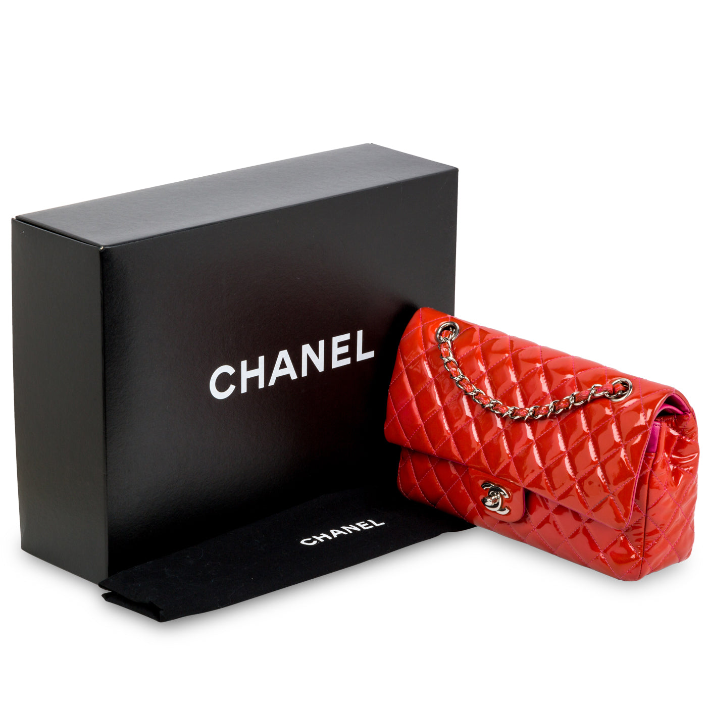 Chanel Classic Flap Bag - Medium - Patent