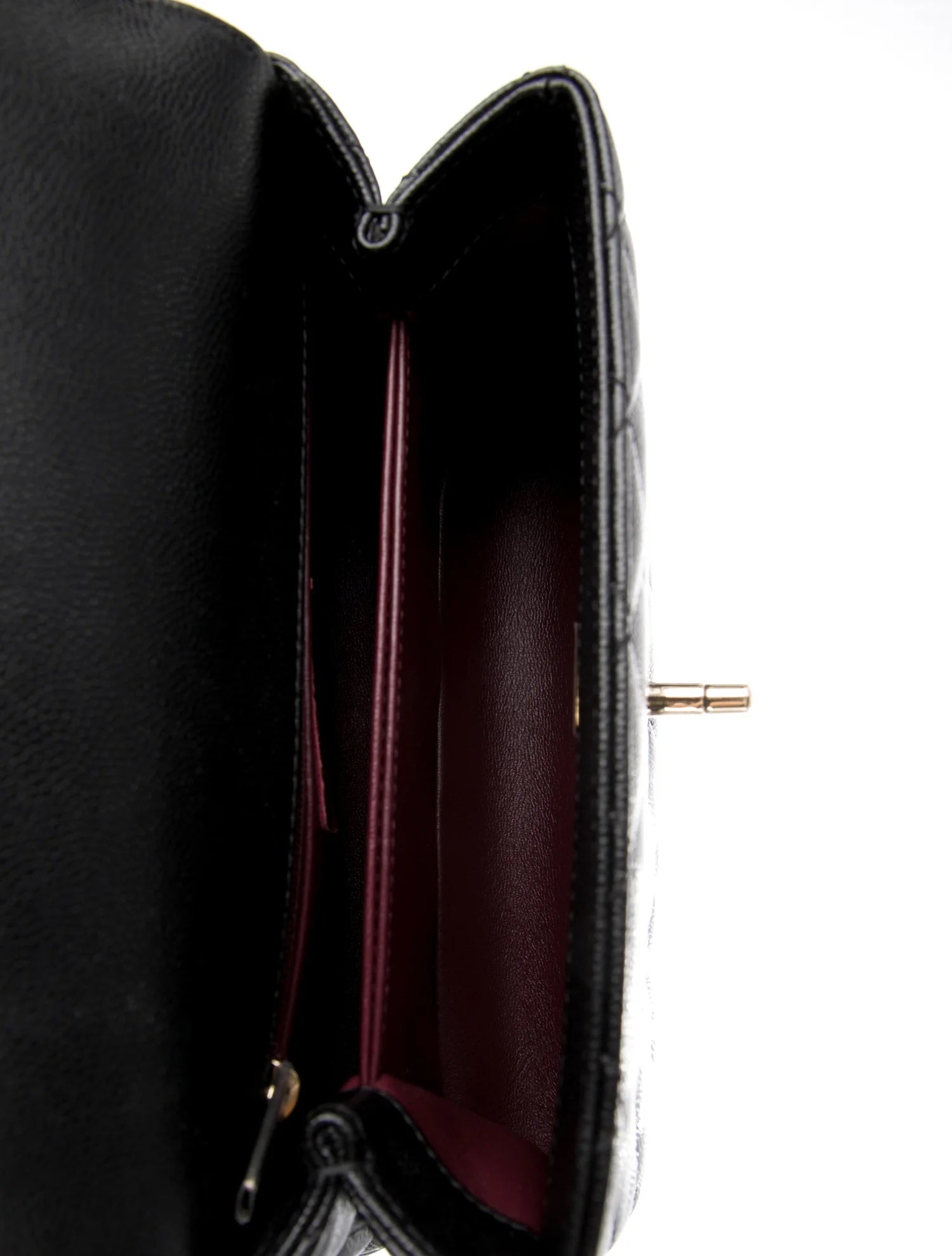 CHANEL CAVIAR QUILTED COCO HANDLE 21P MEDIUM SHOULDER BAG