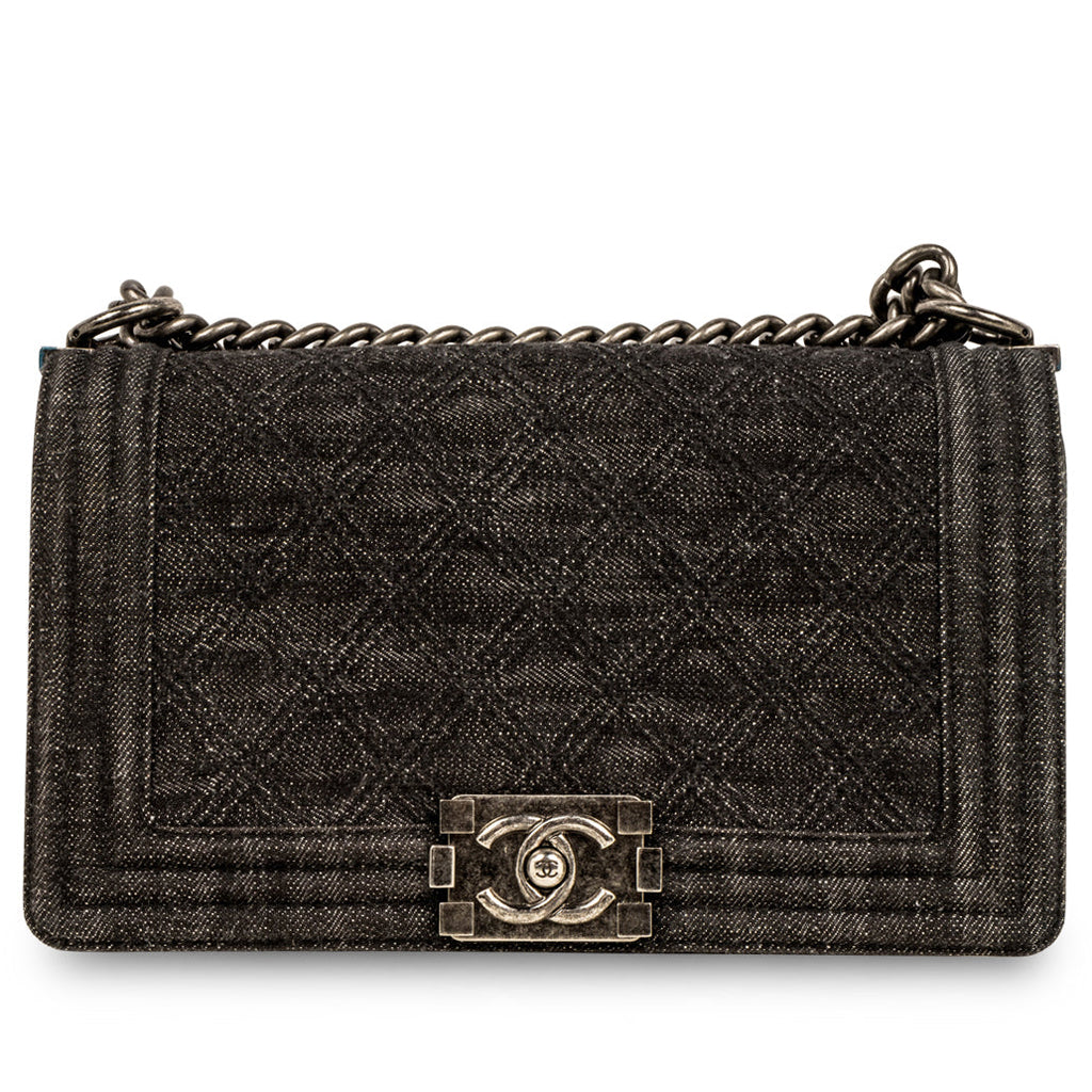 Chanel Denim Boy Bag - Old Medium
