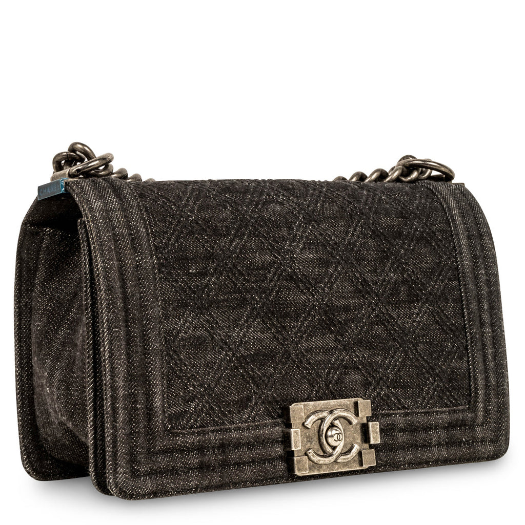 Chanel Denim Boy Bag - Old Medium