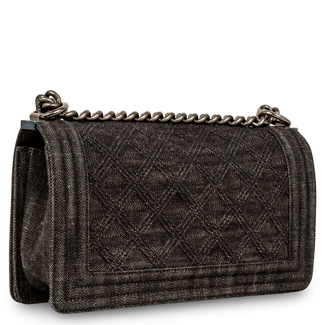 Chanel Denim Boy Bag - Old Medium