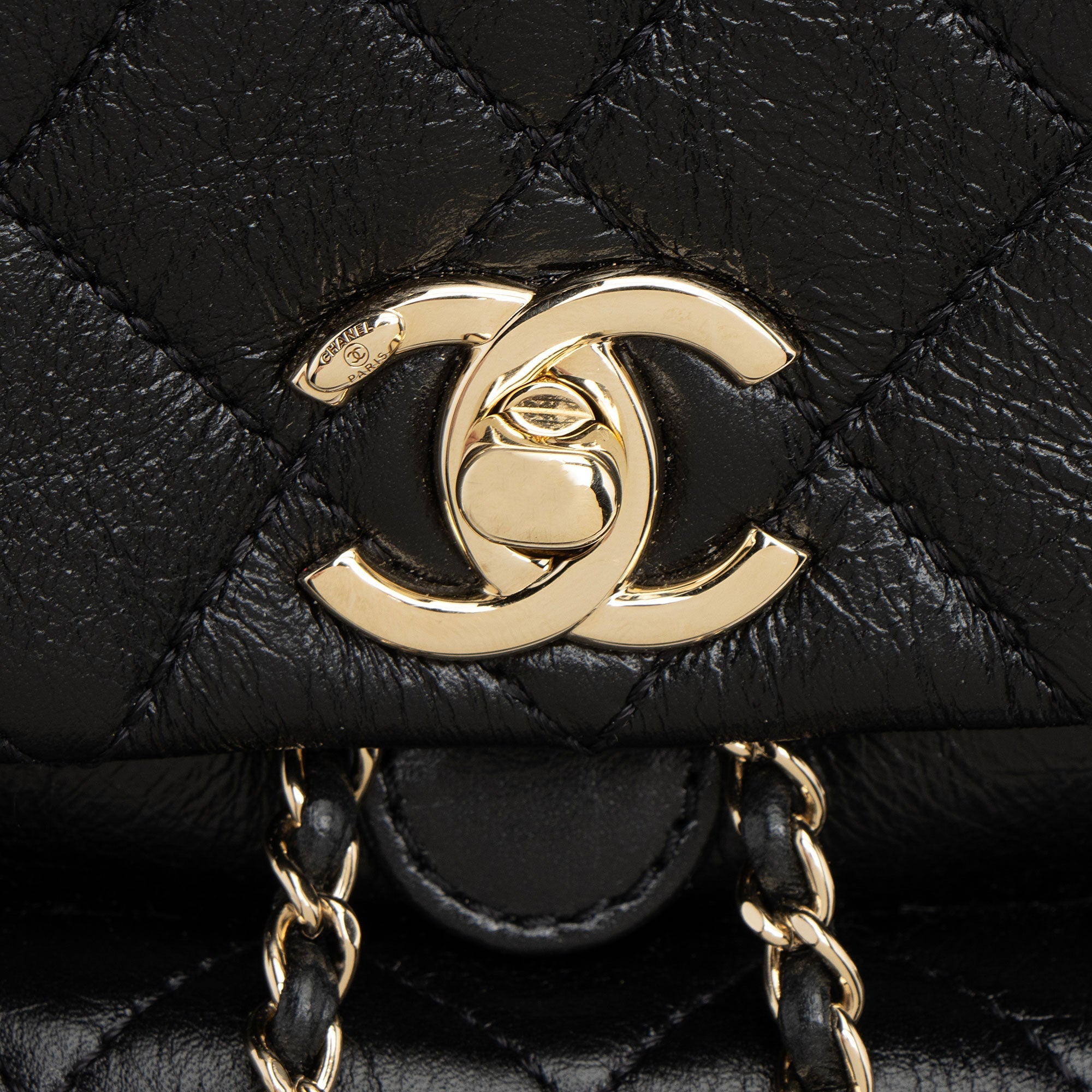 Chanel Glazed Calfskin Duma Small Backpack
