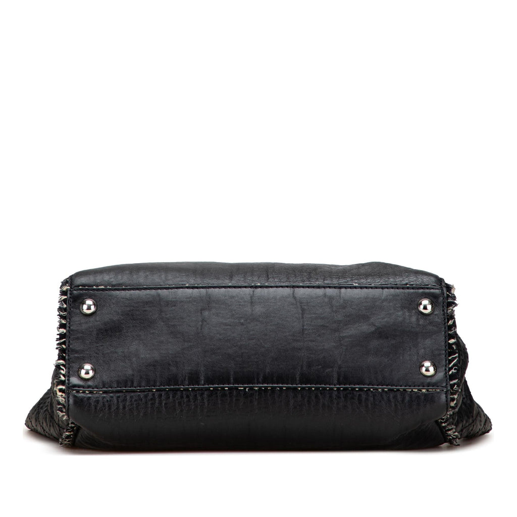 Chanel Glazed Calfskin Tweed Tweedy Shopping Tote