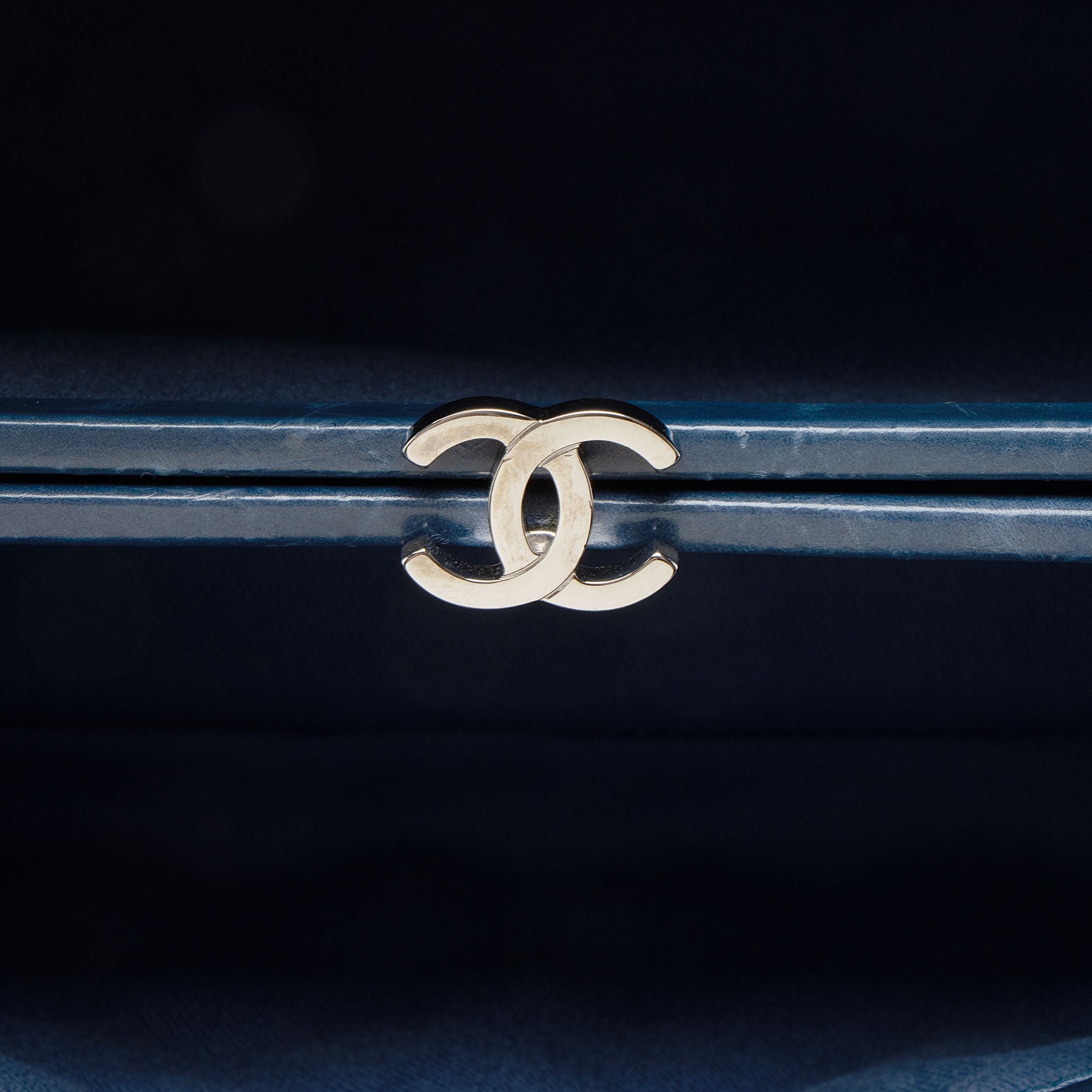 Chanel Glazed Leather Just Mademoiselle Bowler Bag