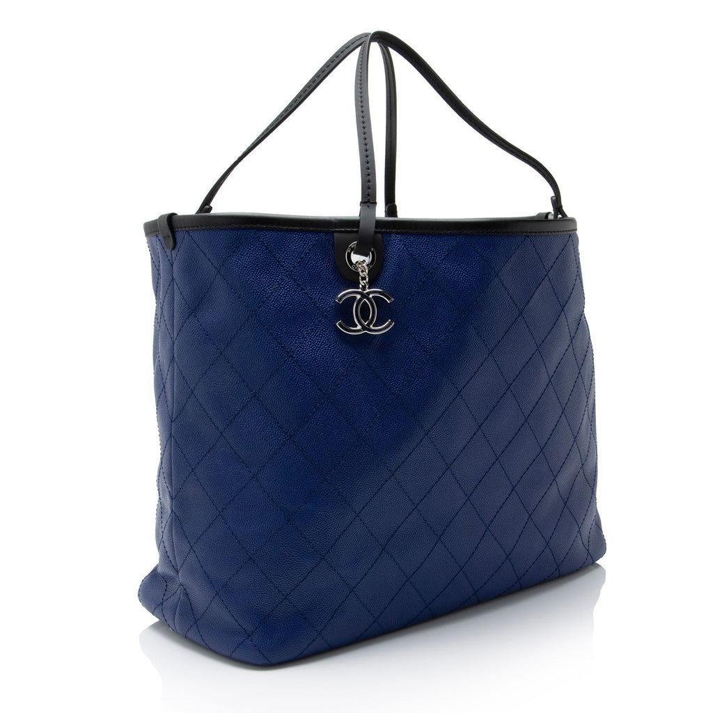 Chanel Grained Calfskin Shopping Fever XL Tote