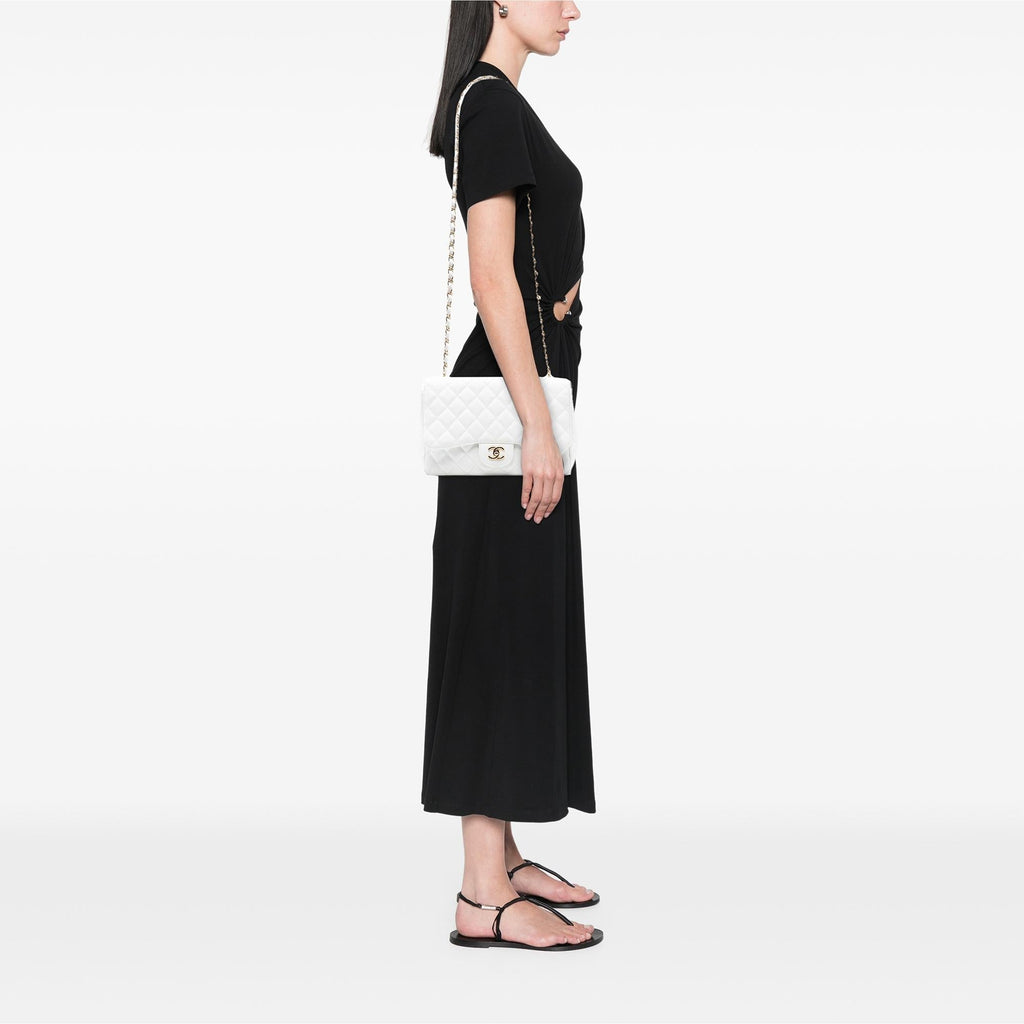 Chanel Jumbo Classic Caviar Single Flap