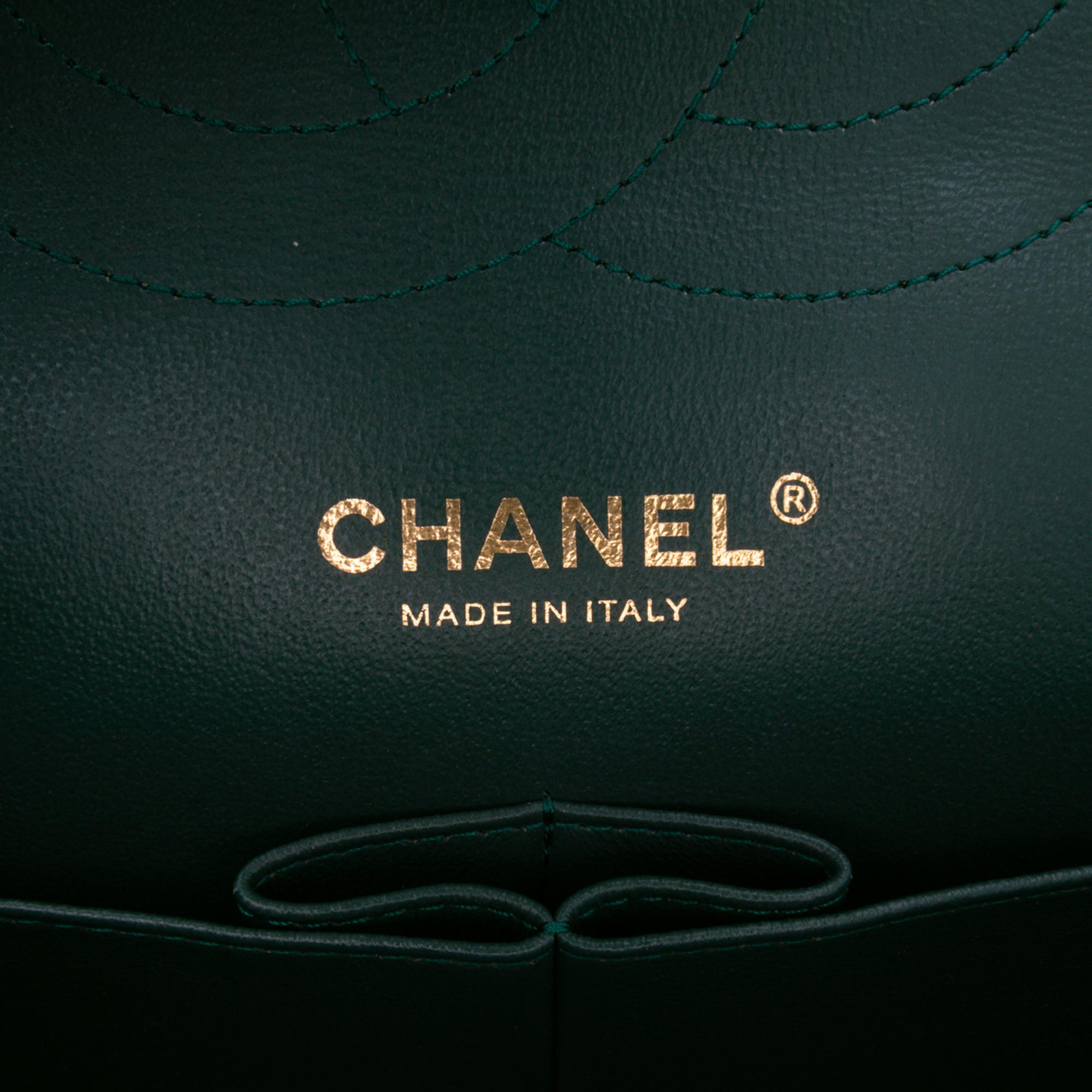 Chanel Jumbo Classic Chevron Lambskin Double Flap